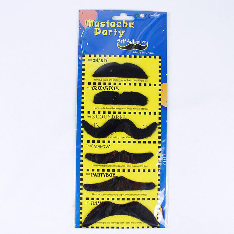 Halloween Barba și Mustață Falsă cu Opt Personaje Recuzită de Petrecere