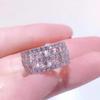 Niche Chic Zircon Diamond Lace Ring for Women