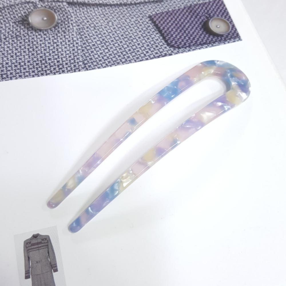 Elegant Celluloid Hairpin (Minimum 3EA)