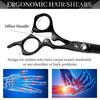 6.0" Napson 440C Hairdressing Scissors Set: Straight, Serrated & Thinning for Salon Use