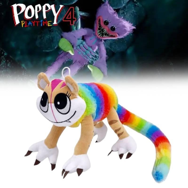 Poppy Chapter Playtime 4 Rainbow Long Tailed Cat Plush Toy Stuffed Doll Gift