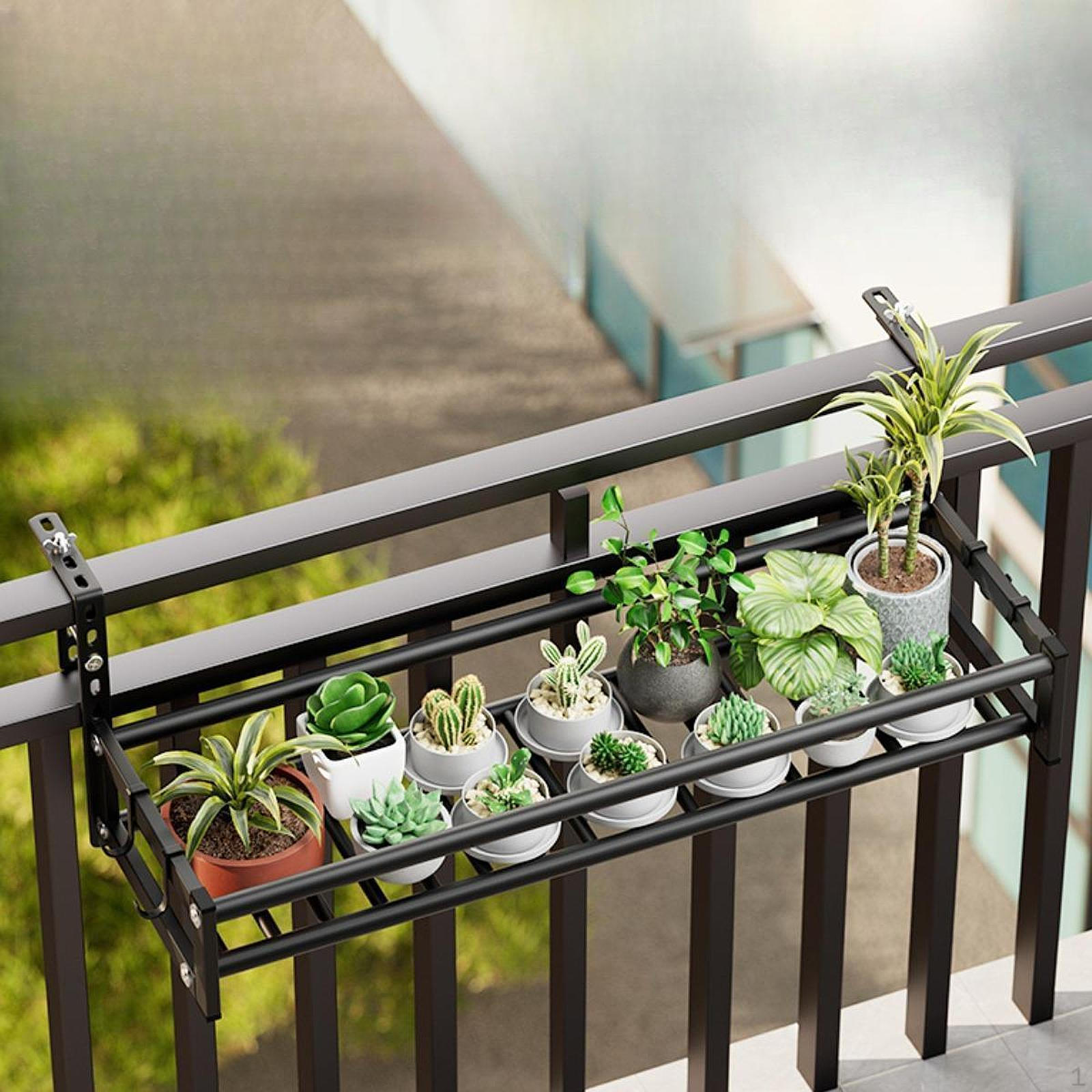 

Балконный цветочный горшок с подвесным элементом, оконный ящик для балконного ограждения, подставка для комнатных растений Planter Length 75 cm