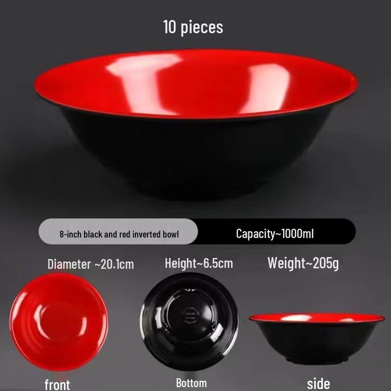 Melamine Deep Round Serving Bowls