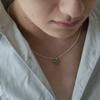 Idusum Heart Chaser Necklace (Silver Heart Necklace)
