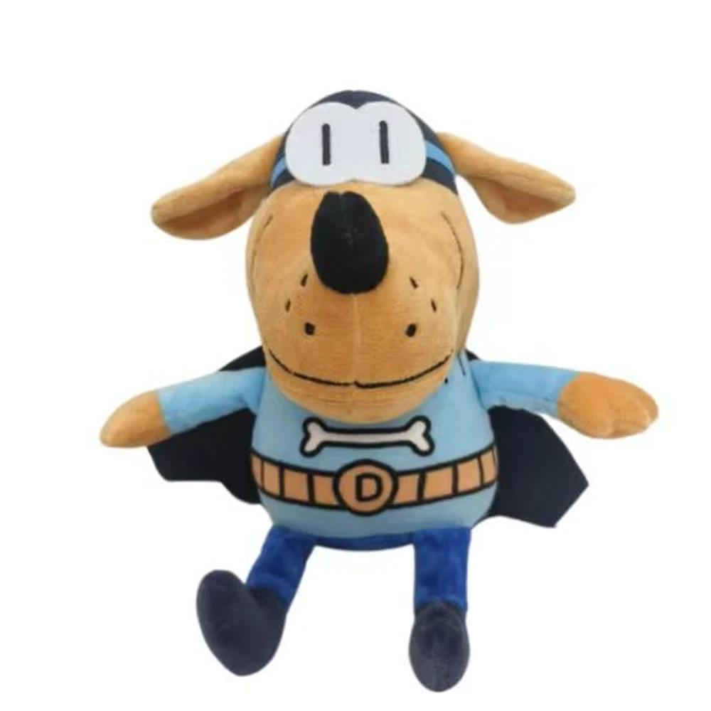 25Cm Cute Dog Man Plush Toys Dogman Soft Stuffed Doll Cartoon Petey The Cat Puppy Chief Plushie Animals Figures Birthday Gifts