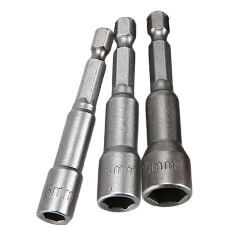 Hex Socket Adapter Socket Adapter Essential Hex Socket Adapter for Pneumatic/Electric Screwdrivers 3 Piece Set
