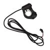 12V to 72V 2 in 1 Electric Bike Light Horn Switch Headlight Horn Control Switch for 22.2mm Handlebar Scooter Electric