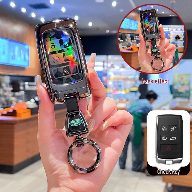 Land Rover Range Rover Key Case for 2013-2025 Models - High-End Sport Version with Metal Buckle Shell