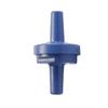 Blue Aquarium Fish Tank 4mm One-Way Check Valve for Air and Oxygen Pumps