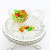 20Pcs Mini Resin Colorful Bear Ornaments Diy Crafts Dollhouse Candy Decoration