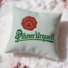 Federa Cuscino P-Pilsner U-Urquell Comfort Premium Reversibile - Design Due in Uno per Qualsiasi Stanza e Interno Auto