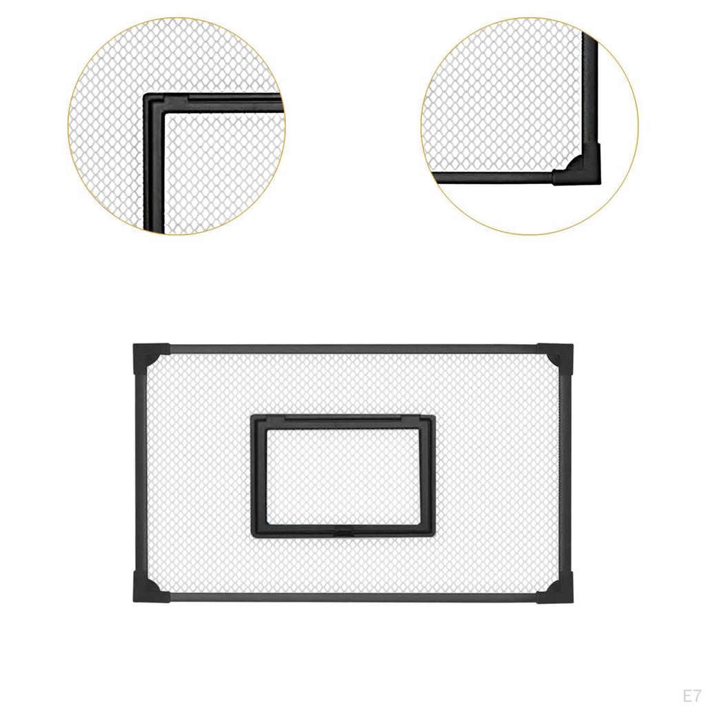 Aquarium Net Cover Edges Anti Reptile Lid Professional Accessory Easily Install Versatile with