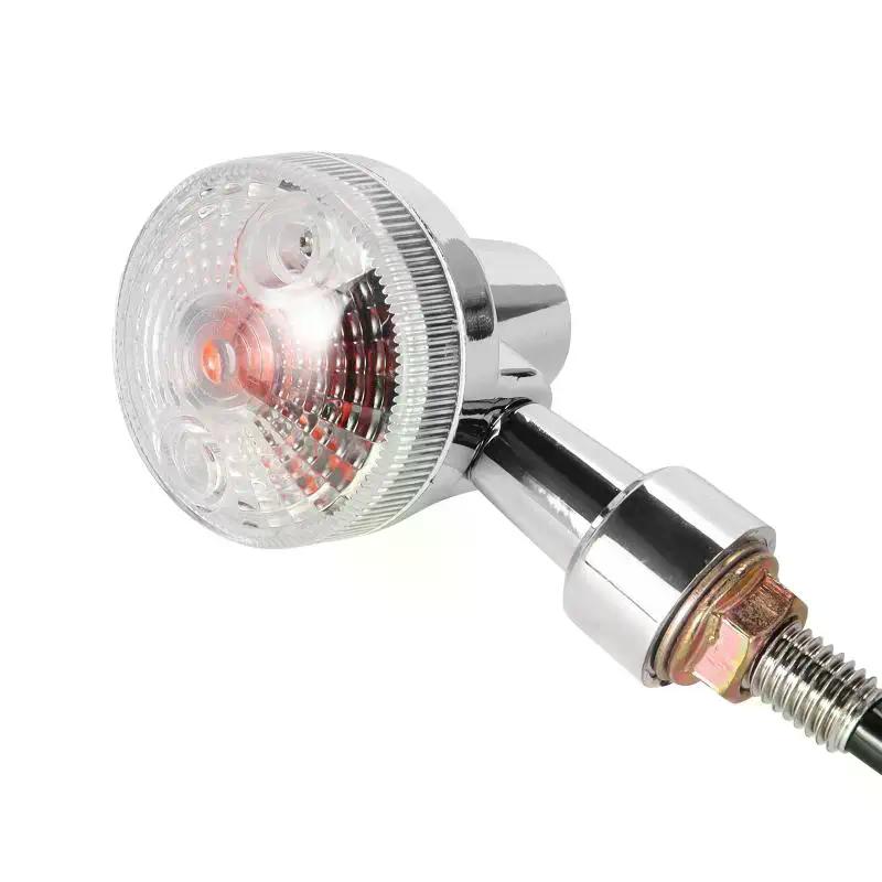 1pcs LED Motorcycle Turn Signal Light Indicator Lamp 12V Turn Indicator Light Blinker Signer Bike Motorcycle Accessories