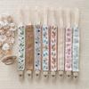 Adjustable Soother Holder Ethnic Style Nipple Holder Clips Cute Baby Cloth Pacifier Chain  Baby