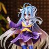 Anime Girl Crown Blue Engine Model Statue for Car And Home Decor Small Gift Valentine's Day Present Collectible Computer Case