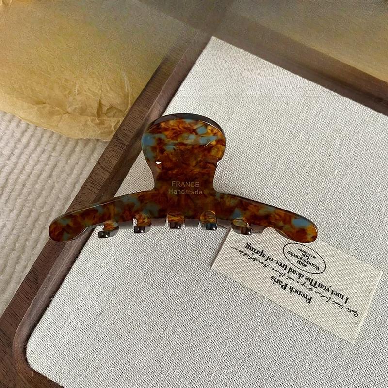 Femei Acetat Leopard Gheară de Păr Gheare de Păr Șic Agrafe Ace de Păr Crab Clipuri de Coafat Fete Doamnă Accesorii de Păr