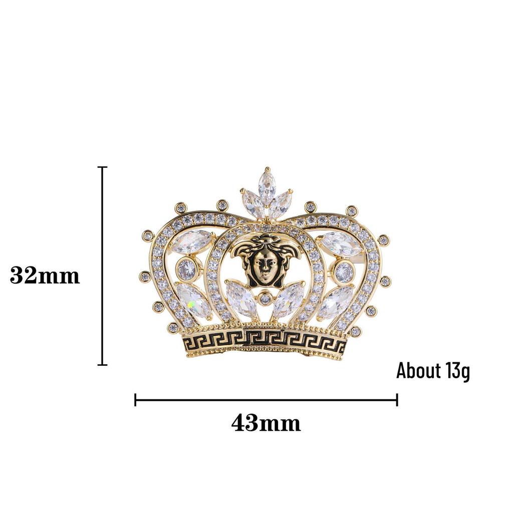 Snowflake & Butterfly Zircon Brooch with Freshwater Pearl for Women's Korean Style Suit Coat