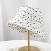 Ins Small Fragrant Wind Bucket Hat Women's Spring and Autumn Fashion Niche Spots Fashionable Plain Face Small Warm Hat