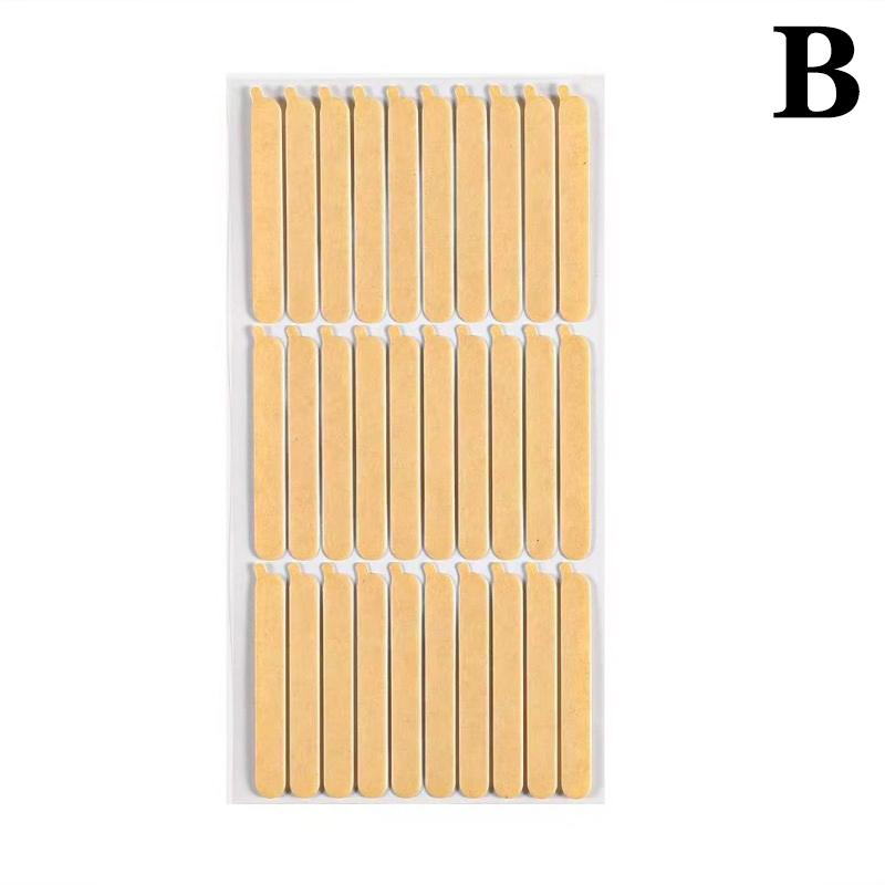 Three-Fold Press-On Nail Storage Boxes Transparent Plastic Nail Storage Box Press-On Nail Organizer For False Nails Display