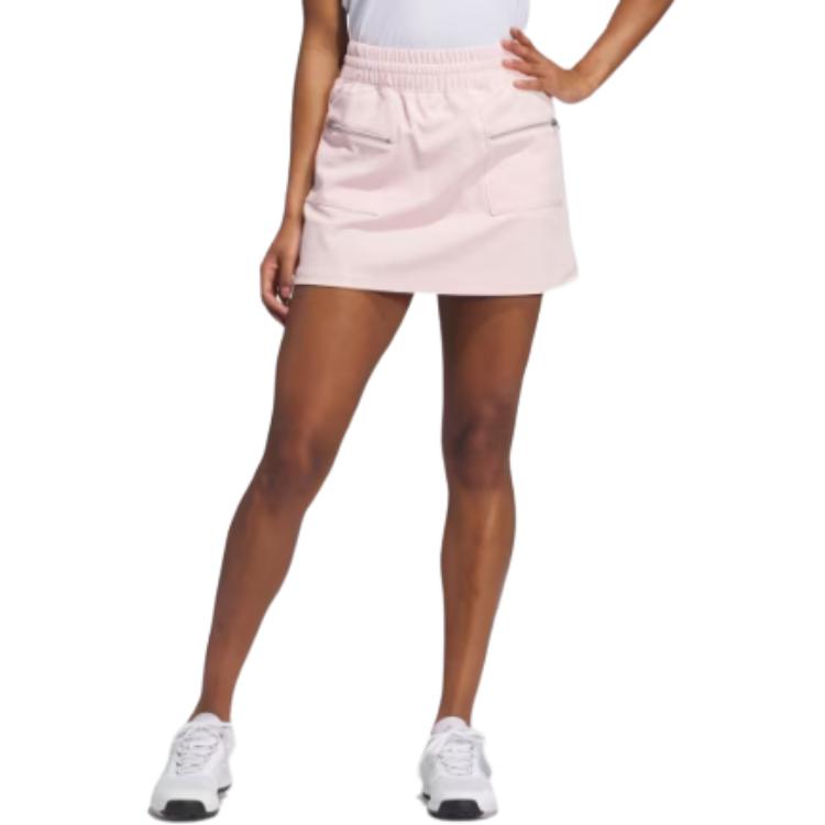adidas Comfortable Soft Practical Solid Color Mid Waist Elastic Casual Shorts Women Shorts Sand-Pink IM5552