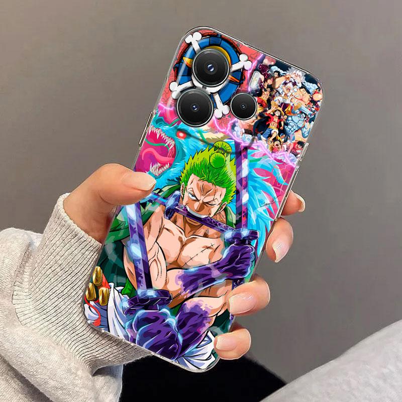 One Luffy Pieces Yamato Cartoon Case For Xiaomi Redmi Note 15 14 13 12 11 10 Pro Plus Cover For Redmi 15C 15 14C 13C Phone Cases