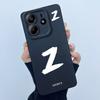 For Xiaomi Redmi Note 14 5G Cover Case Lucky Initial Letter Couple Silicone Soft Matte Phone Bumper for Redmi Note14 5G Casing