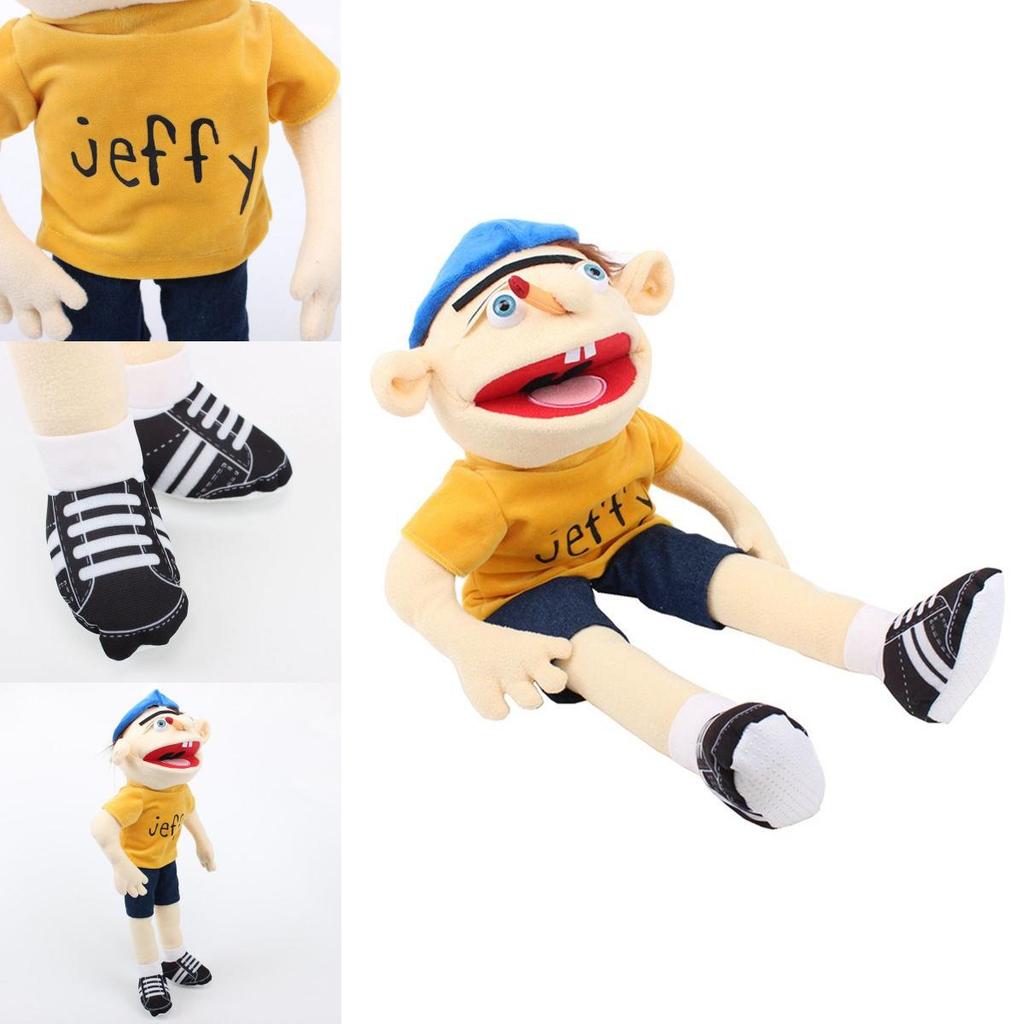 Funny Jeff Plush Doll – Parent-child Interaction Toy – Early Education Gift