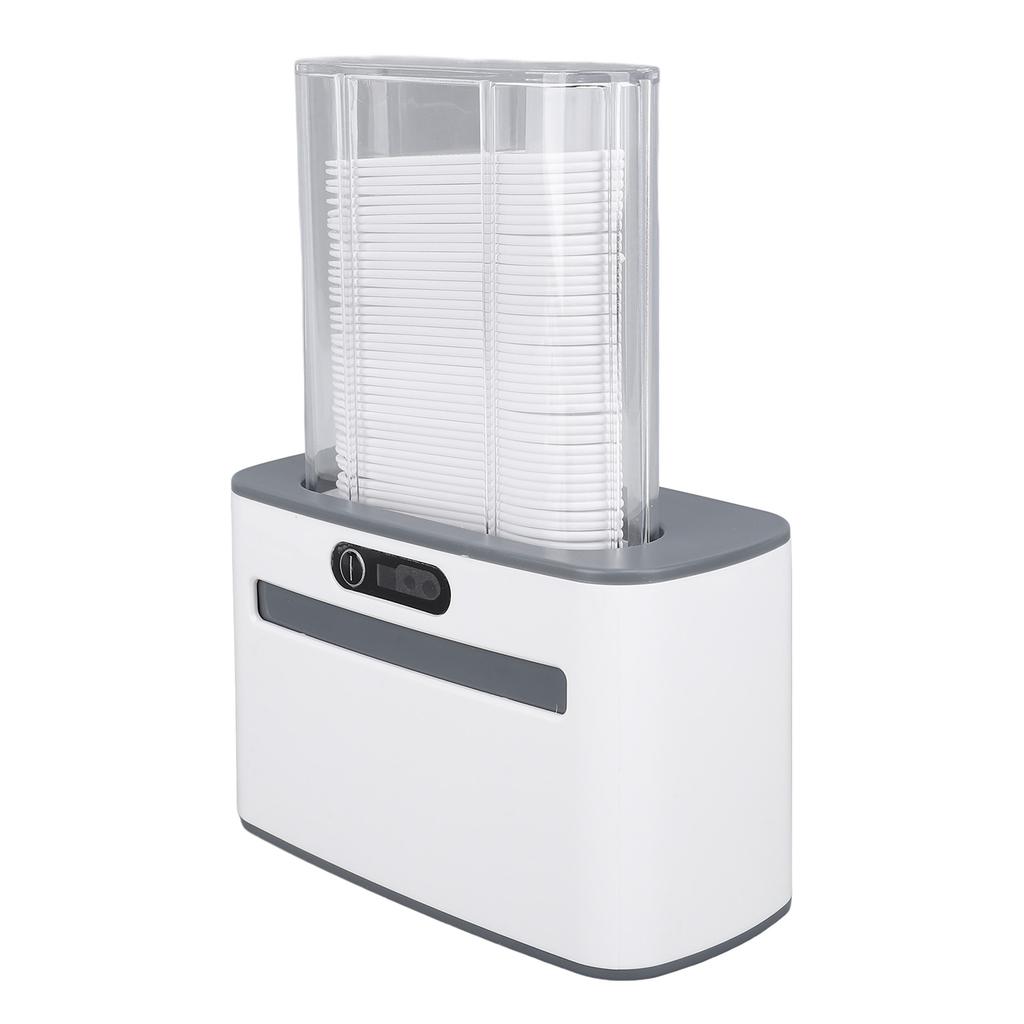 Automatic Floss Pick Dispenser Infrared Sensing Auto Electric Dispensing Floss Holder with 100 Flossers