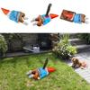 Zombie Garden Gnome Statues Dwarf Yard Creative Funny Sculptures Decor Home