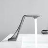 Gun Gray Brass Automatic Touchless Bathroom Basin Faucet Smart Infrared Motion Sensor Single Cold Hand Washing Basin Tap l