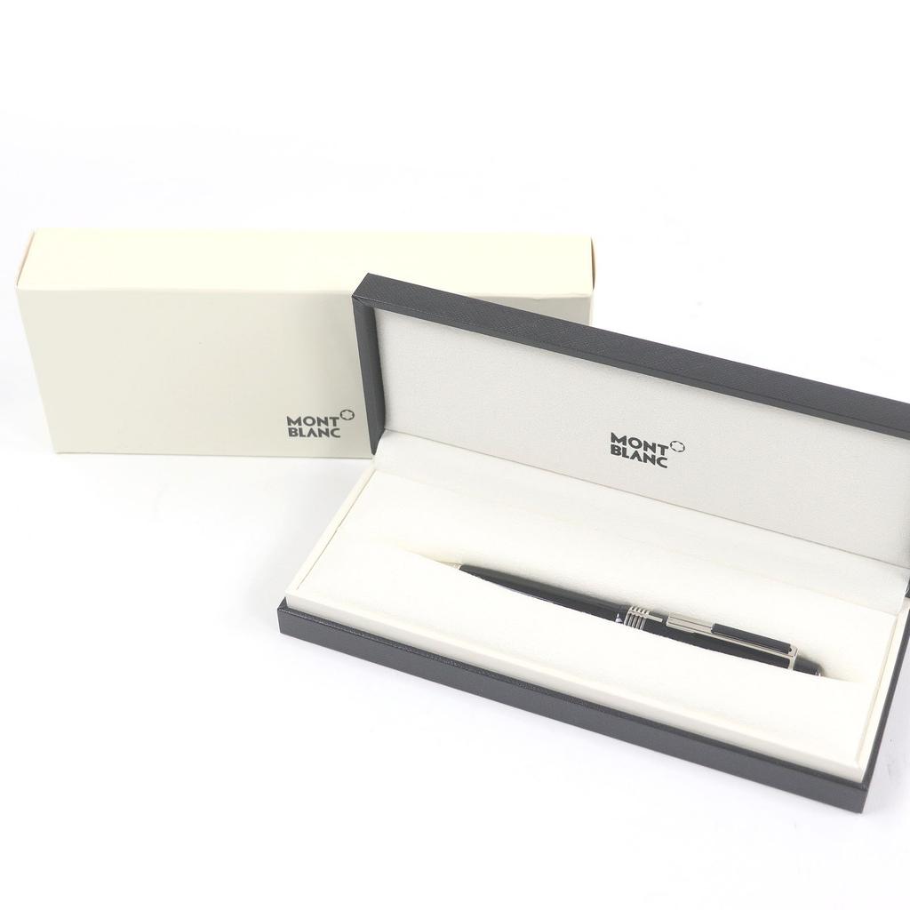 Excellent MONTBLANC Ballpoint Pen Donation Pen Sir Georg Solti Black Silver Mens Used