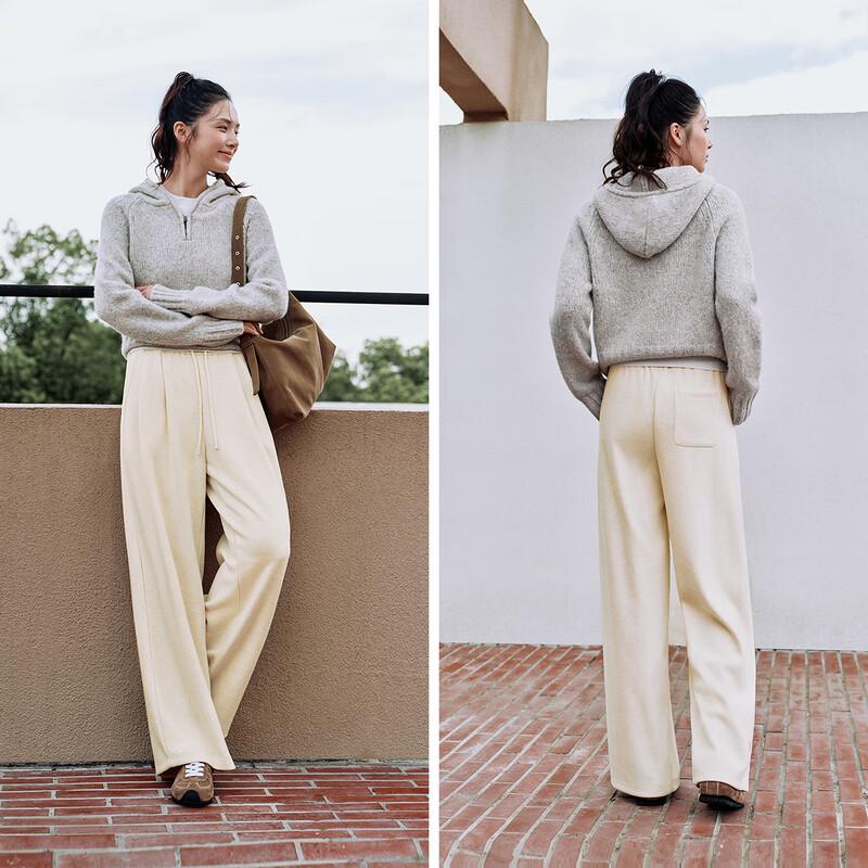 Semir Women's Loose Pleated Wide-Leg Pants