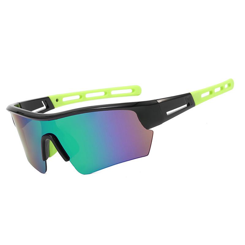 Lunettes de soleil de sport creuses transfrontalières pour cyclisme sur route et VTT