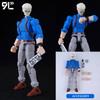 9L 3D Jujutsu Kaisen  Figure Titan 13 Anime Gojo Black Outfit Model Lucky 13 Model Dummy 13 Anime Multi-Jointed Poseable Toys