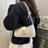 2025 Summer Bag New Shoulder Bag Fashion Trend Black Bag Niche Underarm Bag Fashion Chain Messenger Bag