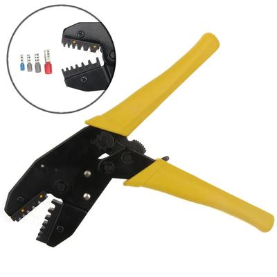 Niende Verden HS-03BC SM Plug Terminal Fjærklemmer Krimpverktøy Skrallekrimpetang 0,5-6 mm2 Multiverktøy Hender