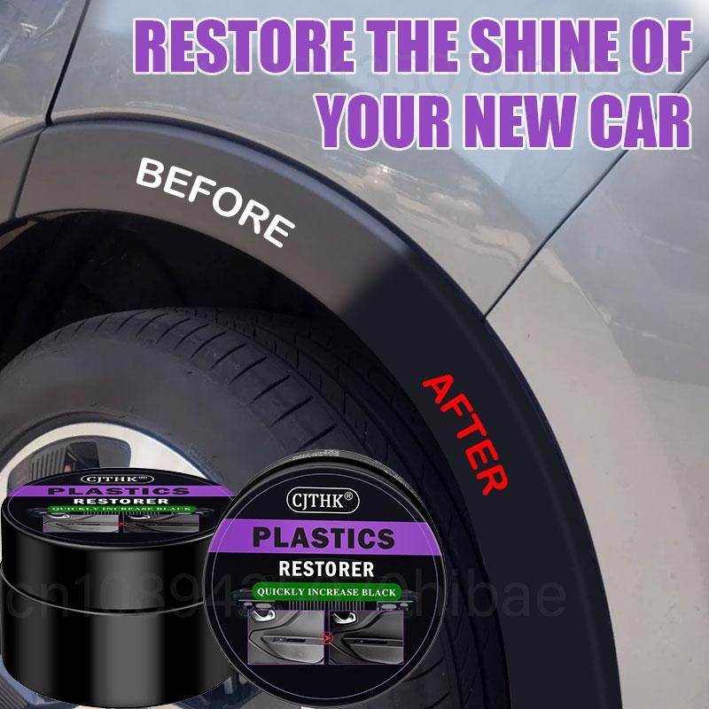 Car Plastic Restorer Back to Black Gloss Auto Obnova kůže a panelů Voskový nátěr Autoleštící a opravný nátěr