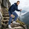 Men's Cargo Pants with Multi-Pockets, Drawstring Waist and Elastic Cuffs - Color Casual Work Pants
