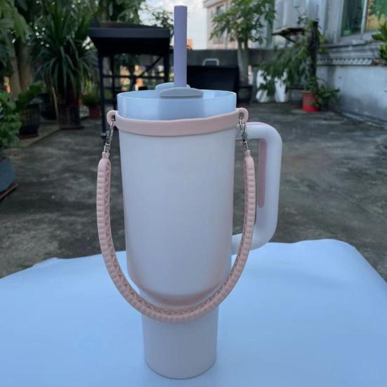 2ks silikonový popruh na láhve na vodu Držák na vodu s dlouhou životností Nastavitelný protiskluzový popruh