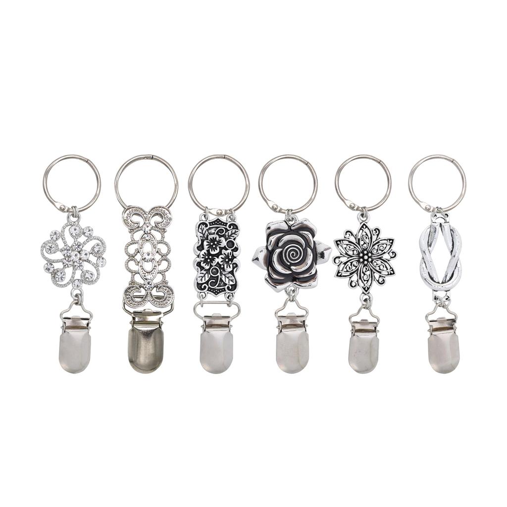 6pcs Metal Cap Holder Clip For Outdoor Enthusiast Secure Windproof Hat Retention Tool Suitable For Various Headwear