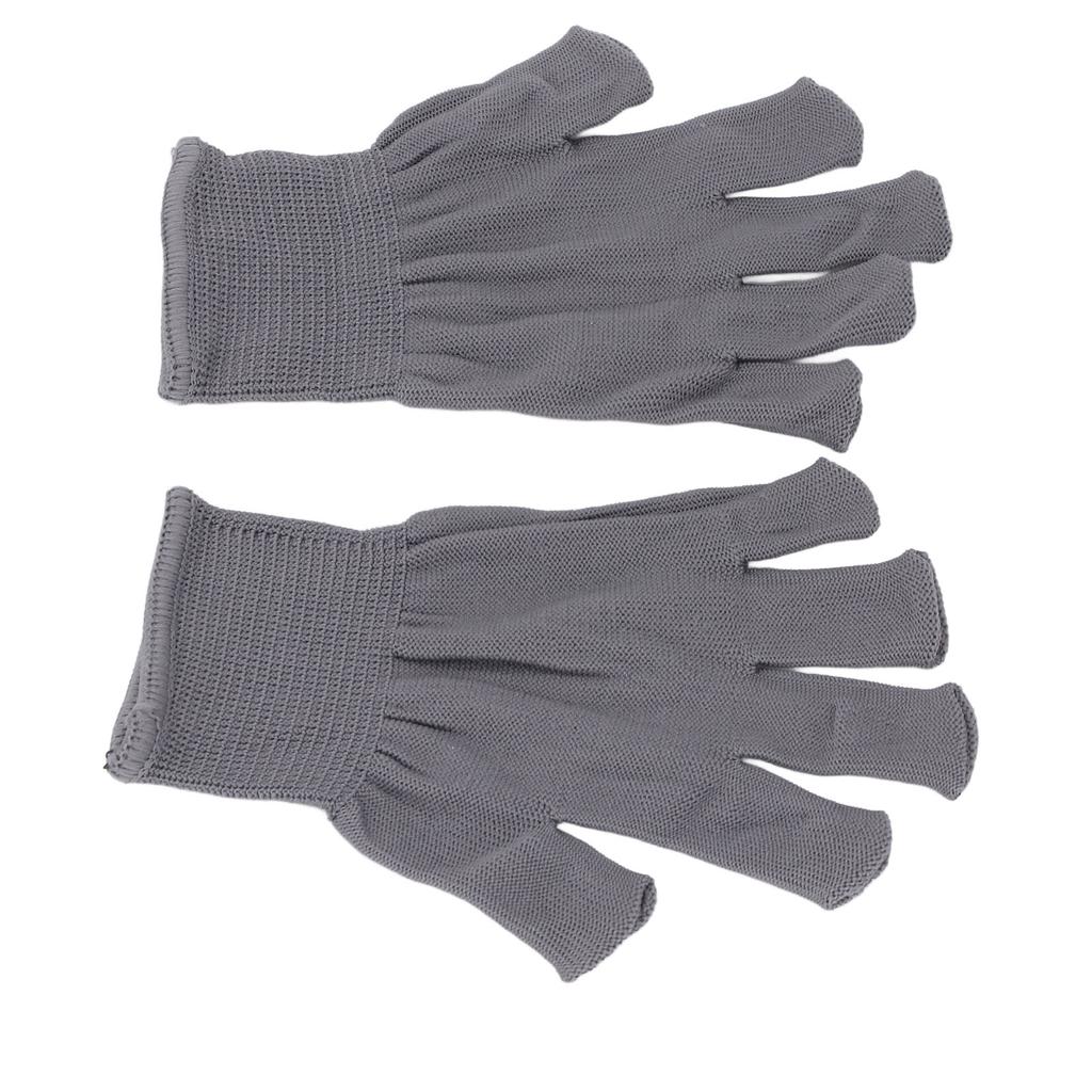 2 Pairs Half Finger Gloves Fingerless Gloves Warm Breathable Flexible Gloves for Typing