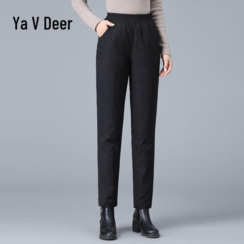 

Yalu Women s High-Waist Down Winter Pants XL