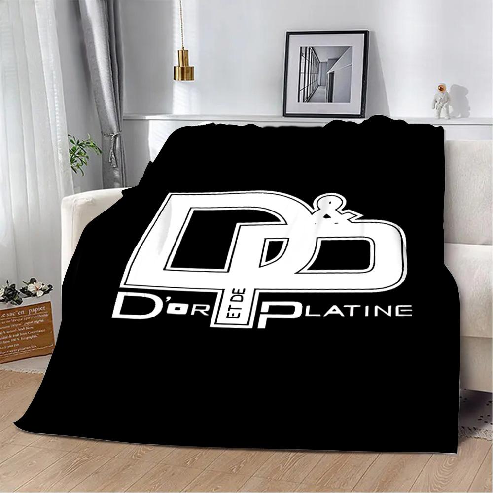 Rapper JuL C'est Pas Des Lol Printed Blanket Picnic Blankets Warm Blanket Soft and Comfortable Blanket Home Travel Birthday Gift