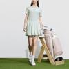 Fila Golf Series All Over Print Polo Shirt Women Tops Light-Green A11W415401F-LG