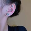 Trendy Zircon Magnetic Ear Clips: Exquisite, Unisex, No Piercing Needed