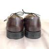 80s 90s Vintage Bostonian Size 9.5D B 27.0 27.5cm Semi Brogue Leather Shoes Dark Brown(USED)