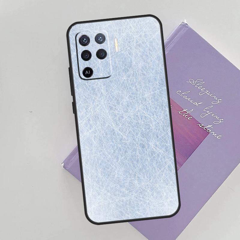Ice Hockey Rink Phone Case For Oppo A96 A76 A16 A74 A53 A54 A94 A15 A17 A52 A72 A57S A58 A78 A98 A79 Cover