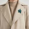 Trendy Crystal Flower Brooch For Women Vintage Corsage Jewelry Accessories For Gifts