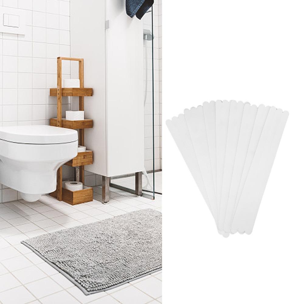 24 PCS PEVA Anti Slip Strip Self Adhesive Bathtub Sticker Practical Non Slip Sticker  Family
