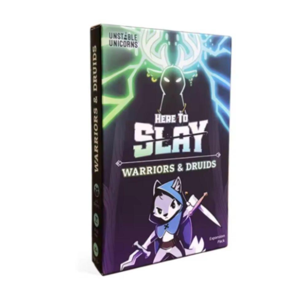 

Newest TeeTurtle Here to Slay Base Game from The Creators of Unstable Unicorns A Strategic Card Game for Teens and Adults Black